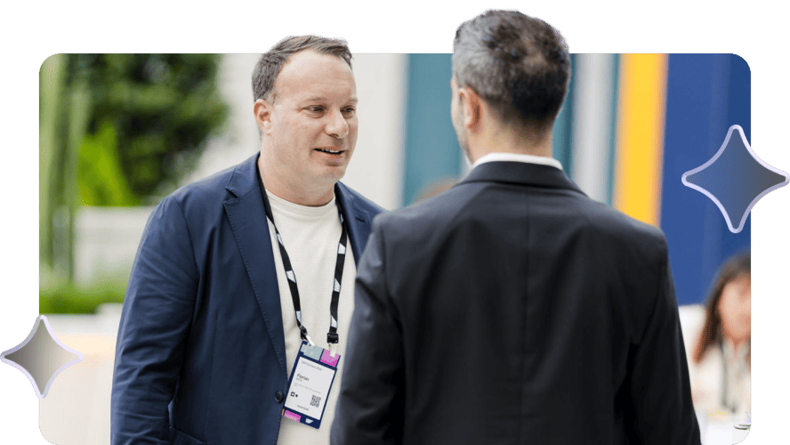 Attendee praising the CX innovation journey at CX Connect