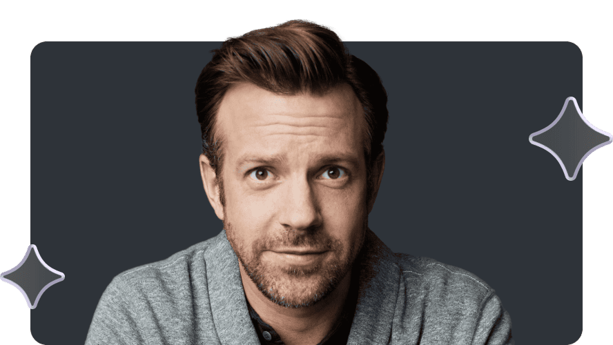 Headshot of celebrity Jason Sudeikis.