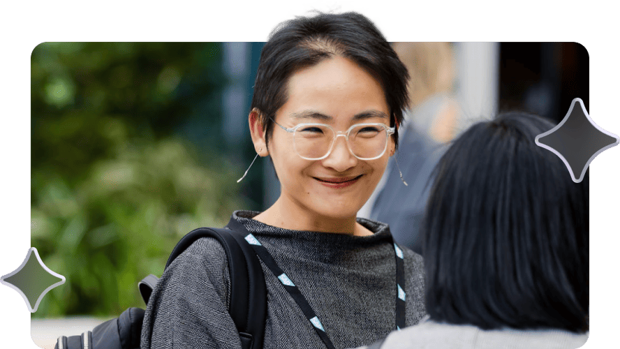 Attendee praising the curated program at Success Connect