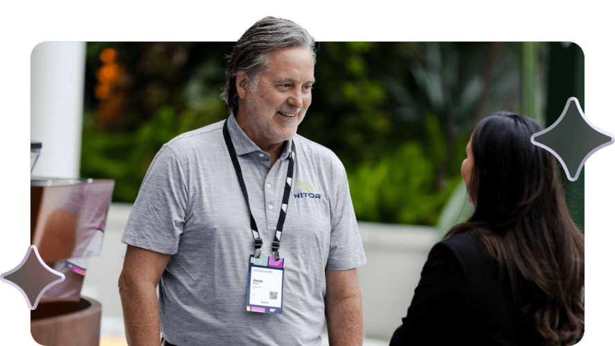 Attendee describing supply chain sessions at Supply Chain Connect