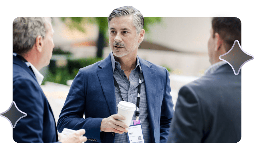 Attendee praising the supply chain innovation journey at Supply Chain Connect