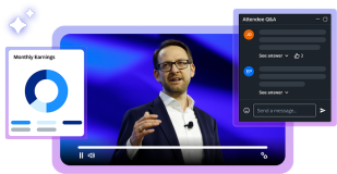 SAP Sapphire Virtual video player and chat