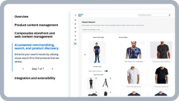 带灰色边框的图片：SAP Commerce Cloud [电商云] 中的可视化搜索功能