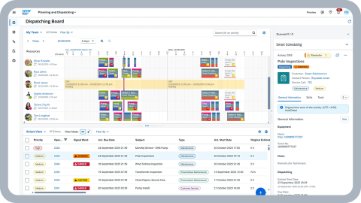 截屏：SAP Field Service Management [服务管理云]