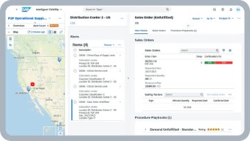 截屏：SAP Integrated Business Planning。