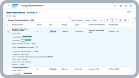 截屏:与企业资产管理解决方案 SAP Enterprise Asset Management 的闭环集成