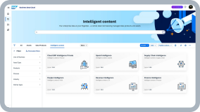 SAP Business Data Cloud 设备主控室页面