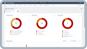 截屏：SAP Business Network Supply Chain Collaboration
