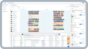 SAP Field Service Management 主屏幕的屏幕截图