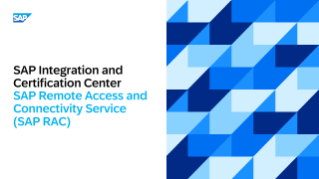 SAP Remote Access and Connectivity Service (SAP RAC)