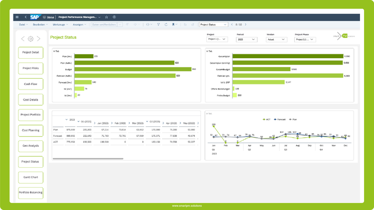 SmartPM.solutions GmbH | Project and Program Performance Management
