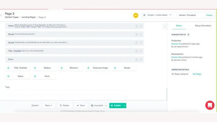 Contentstack Inc. | Contentstack Agentic Experience Platform