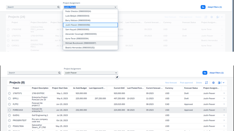 Syntax Systems USA LP | Project Forecasting Lite