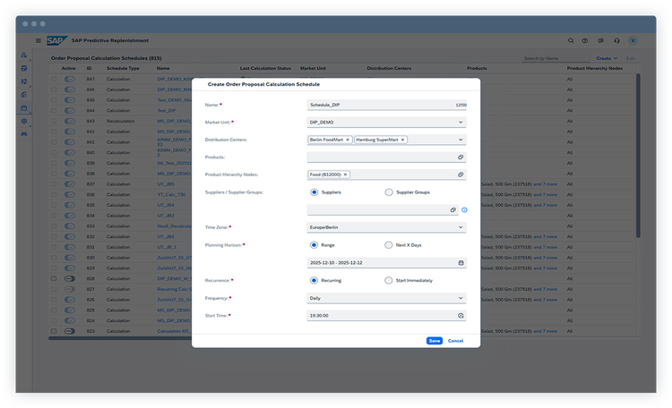 Automated replenishment with order optimization