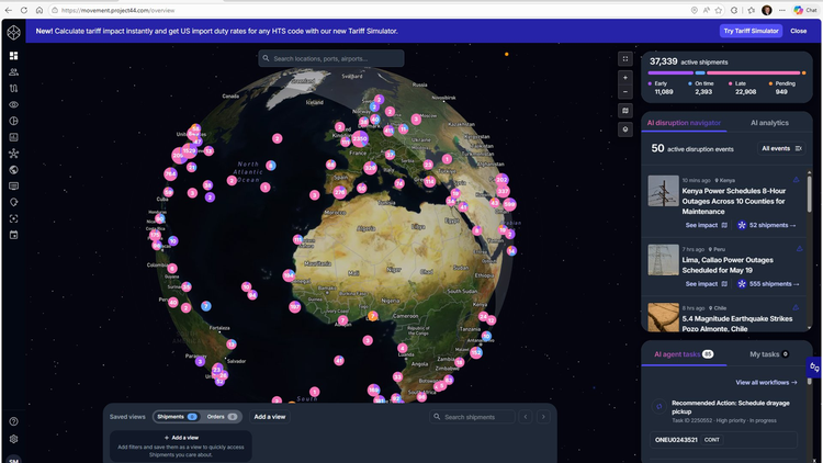 Project44, LLC. | project44 Real-time Multi-modal Visibility Data