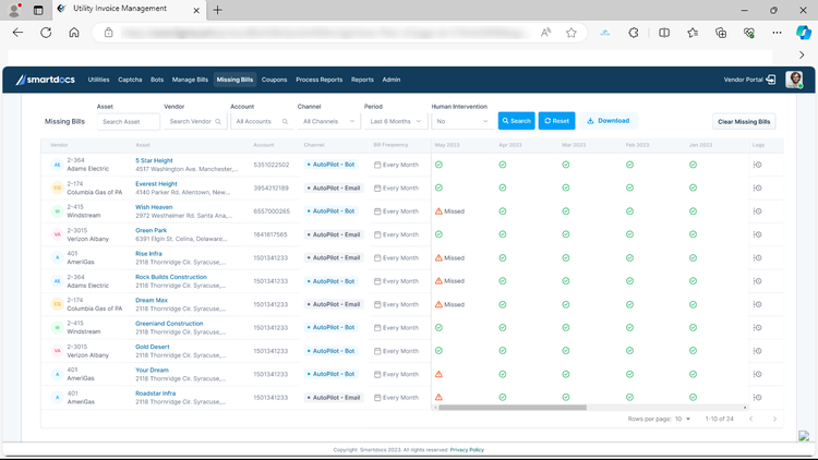 Bill Processing Through Bot SmartDocs Inc | AutoPilot Utility Invoice Processing Bot for SAP ECC ...