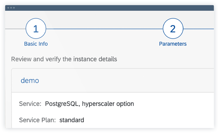 Managed backup and restore