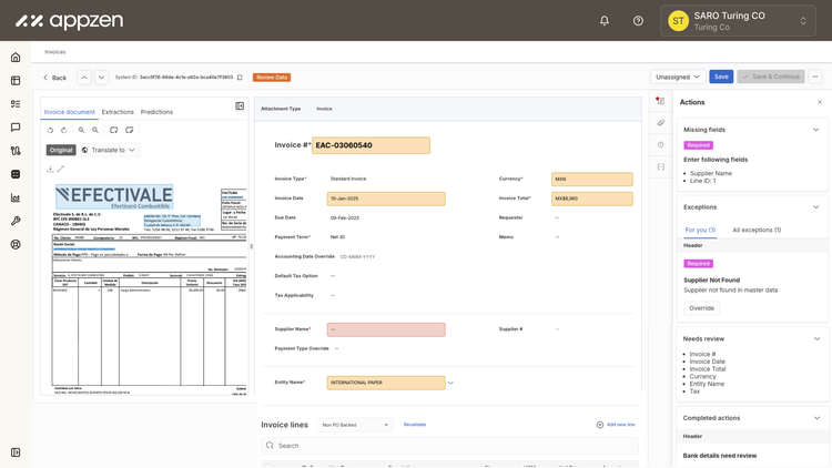 Afzen Api AppZen, Inc. | AppZen Autonomous AP for SAP S/4HANA and SAP ECC