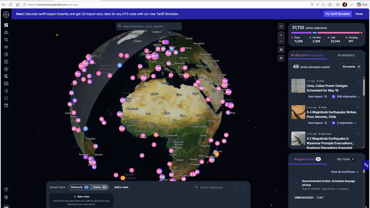 Project44 Movement Platform Project44, LLC. | project44 Platform, AI, Applications, and Analytics