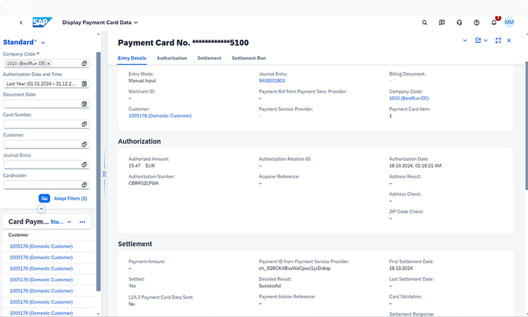 Image of SAP digital payments add-on